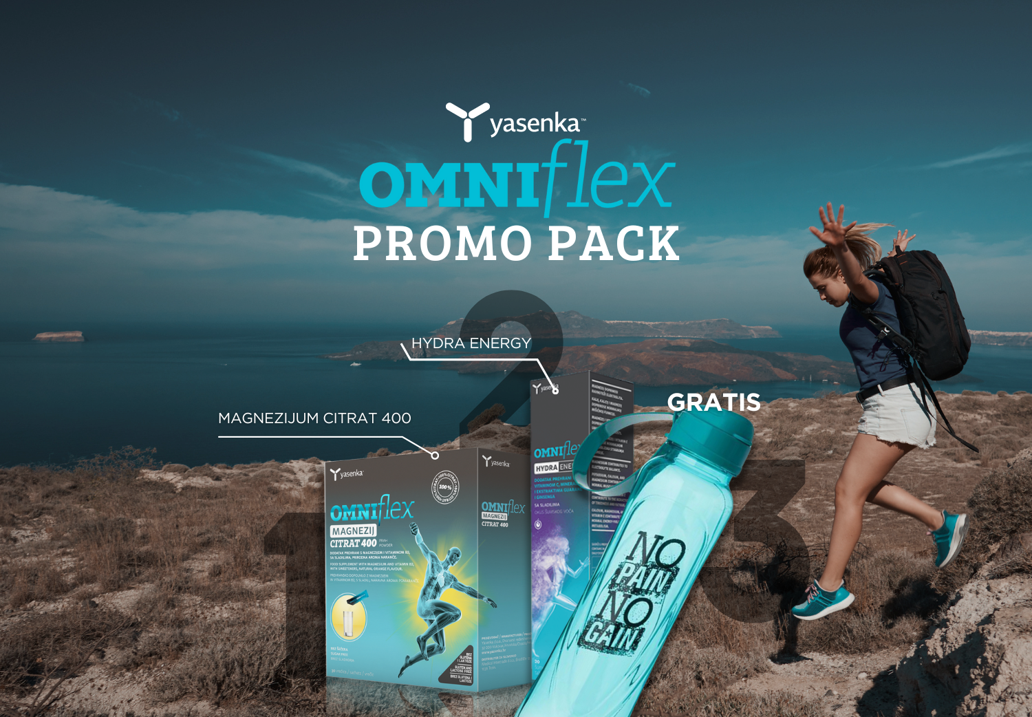 Omniflex promo paket za optimalnu podršku vašem zdravlju i vitalnosti.