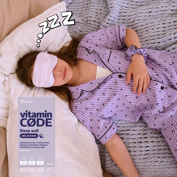 Vitamin CODE Sleep Well MELATONIN - Slika 2