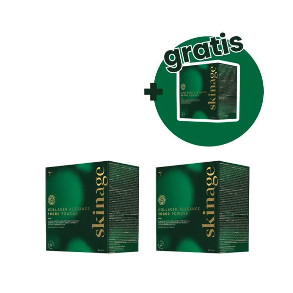 Skinage Collagen ELEGANCE Powder 2+1 GRATIS